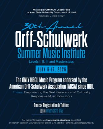Picture of 30th Annual Orff-Schulwerk Summer Institute