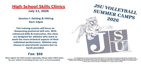 Picture of High School Volleyball Skills Camp Session I: Setting & Hitting